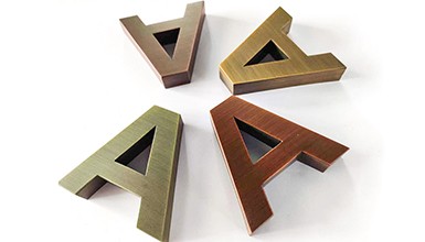 電鍍字/金屬字/鈦金字